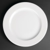Royal Porcelain Classic Wide Rim Plate White - 10.25" 260mm (Box 12)