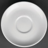 Royal Porcelain Classic Breakfast Saucer White - 6.3" 160mm (Box 12)