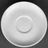 Royal Porcelain Classic Breakfast Saucer White - 6.3" 160mm (Box 12)