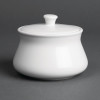 Royal Porcelain Classic Sugar Bowl with lid White - 8.8oz 250ml (Box 12)
