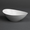 Royal Porcelain Classic Salad Bowl Oval White - 6" 150mm (Box 12)