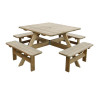 Square Picnic Table (Direct)