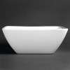 Royal Porcelain Classic Kana Salad Bowl Square White - 10" 250mm (Box 2)