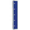 300mm Deep Locker 5 Door Combi Lock) Blue (Direct)