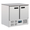 Polar REFRIGERATED Counter with Marble Work Top - 2 doors 240Ltr