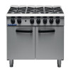 Blue Seal 6 Burner Oven Range Medium Duty LPG G750 6