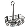 Olympia Black Wire Condiment Holder w/ Clip Back for Menus 230(h)x215(w)155(d)mm