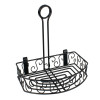 Olympia Black Wire Condiment Holder w/ Clip Back for Menus 230(h)x215(w)155(d)mm