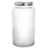 Vogue Glass Jar with St/St Lid - 90(dia)x170(h)mm 800ml 28oz (Box 6)