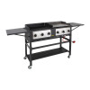 Buffalo 6 Burner BBQ Griddle/Grill Combination