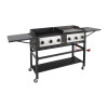 Buffalo 6 Burner BBQ Griddle/Grill Combination