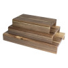 Olympia EUTR Acacia Wood Riser Set (Set of 3)