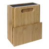 Vogue EUTR Wooden Universal Knife Block and Chopping Board