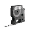 DYMO D1 Tape 12mm Black on White