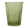 Olympia Cabot Panelled Tumbler Green - 260ml 9oz (Box 6)