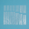 90x125x230mm Clear satchel ideal for fudge, sweets etc,3.5 x 5 x 9", 40mu, per 1000 - Available to order