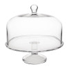 Olympia Glass Cake Stand Base for Dome CS014 - 305(dia)x95(h)mm