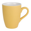 Olympia Matt Pastel Porcelain Mug Yellow - 340ml 12oz (Box 6)