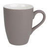 Olympia Matt Pastel Porcelain Mug Grey - 340ml 12oz (Box 6)
