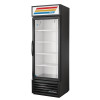 True 1 Glass Door 538Ltr Merchandiser Fridge R290 - Black (Direct)