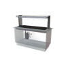 Kubus Ceran Glass Hotplate Self Service 1525mm (L) (Direct)