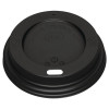 Fiesta Lid For Hot Cups Black - 8oz (Pack 50)