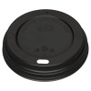 Fiesta Lid For Hot Cups Black - 12/16oz (Pack 50)