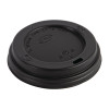 Fiesta Lid For Hot Cups Black - 12/16oz (Pack 50)