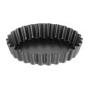Vogue Non Stick Mini Fluted - 100mm Loose Base (Pack 3)