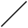 Fiesta Green Paper Cocktail Stirrer Straw Black - 5 1/2'' (Pack 250)