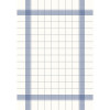 Duni Bistro Towel Napkin 38x54cm in Blue Check on White (Pack 250)