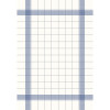 Duni Bistro Towel Napkin 38x54cm in Blue Check on White (Pack 250)