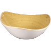 Churchill Stonecast Mustard Lotus Bowl - 7 1/4" (Box 12) (Direct)