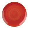 Churchill Stonecast Berry Red Coupe Plate - 6.5" 165mm (Box 12) (Direct)