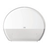 Tork White Jumbo Toilet Roll Dispenser
