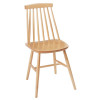 Fameg Farmhouse Angled Sidechair (Natural Beech) (Pack 2)