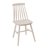 Fameg Farmhouse Angled Sidechair (Whitewash Finish) (Pack 2)