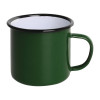 Olympia Enamel Green/Black Mug - 350ml 12.25oz (Box 6)