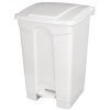 Jantex Kitchen Pedal Bin White - 87Ltr