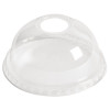 Plastico Domed Lids With Hole 77mm (Pack of 1000) 12oz