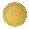 Stonecast Mustard Evolve Coupe Plate - 220mm 8.67" (Box 12) (Direct)