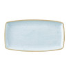 Churchill Stonecast Squared Oblong Plate Duck Egg Blue - 13 3/4" (Box 6)(Direct)