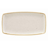 Churchill Stonecast Squared Oblong Plate White - 13.75" (Box 6) (Direct)