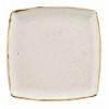 Churchill Stonecast Deep Square Plate Barley White - 10.25" (Box 6) (Direct)
