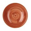 Churchill Stonecast Evolve Coupe Bowl Spiced Orange - 9.75" (Box 12) (Direct)