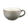 Churchill Stonecast Cappuccino Cup Peppercorn Grey - 8oz (Box 12) (Direct)