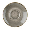 Churchill Stonecast Cappuccino Saucer Peppercorn Grey - 6.25" (Box 12) (Direct)