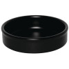 Olympia Porcelain Stacking Dish Matt Black - 134mm h30mm 5.25" (Box 6)