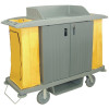 Bolero Housekeeping Trolley with Doors - 1540x540x1285mm