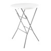 Bolero Foldaway Poseur Table - 800mm dia